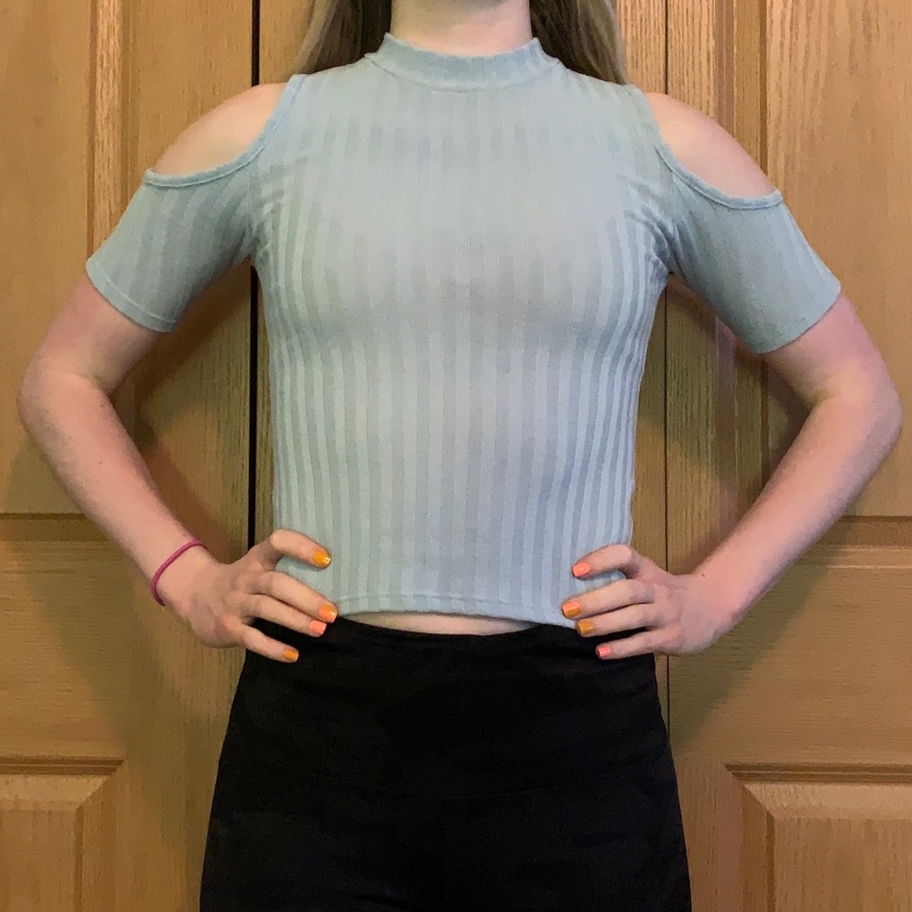 cold shoulder top